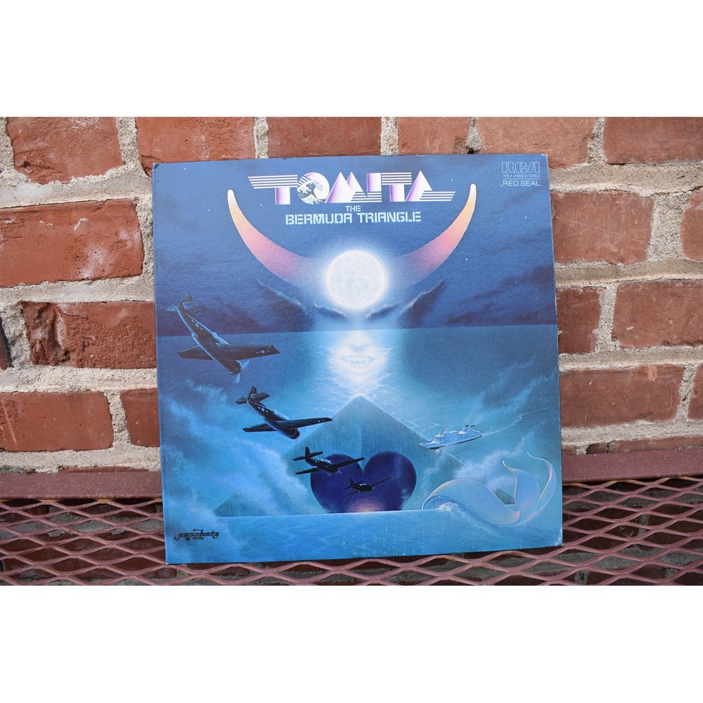 Tomita The Bermuda Triangle Coral Colored Vinyl 1979 LP Electronic ARL1-2885